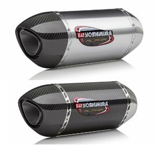 14651AM520, 14651AM220  Yoshimura Alpha Full Exhaust w/ Carbon Endcap - '17-'24 Kawasaki Ninja/Z 650