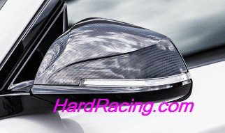 WM-BM/CA/1/G  Akrapovic Carbon Fiber Mirror Cap Set (GLOSS) -  2016-2017 BMW M2 (F87)