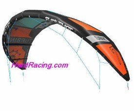 Slingshot Kites - 2017 Turbine 17150-xx (INCLUDES PUMP) (FREE EXPRESS SHIPPING)