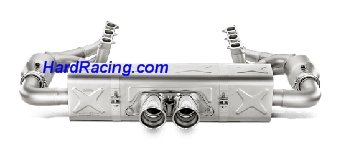 S-PO/TI/3/1  Akrapovic Evolution Exhaust Titanium - 2014-2017 Porsche 911 GT3  (991)