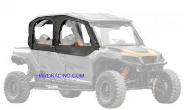 UTV - POLARIS GENERAL 1000 PRIMAL SOFT CAB ENCLOSURE UPPER DOORS      SE-P-GEN-001, SE-P-GEN4-001
