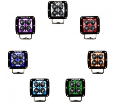 Rigid Industries RADIANCE+ POD RGBW Surface Mount PAIR,  202053