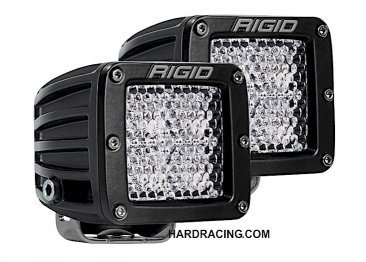 Rigid Industries LED Light Bar - D SERIES   PRO  FLOOD DIFFUSED  PATTERN PAIR   202513