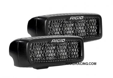 Rigid Industries LED Light Bar - SR-Q Series Pro SPOT DIFFUSED PATTERN MIDNIGHT EDITION PAIR 905513BLK | HardRacing
