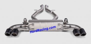 S-AR/TI/7H  Akrapovic Slip-on Line Titanium w/ Titanium/Carbon Tips for 2018-2020 Alpha Romeo Giulia Quadrifoglio