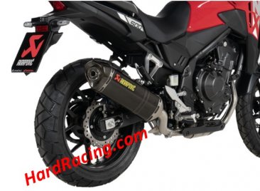 Akrapovic S-H5SO5-HRC Slip-On Line Muffler (Carbon) for Honda CB500F / NX500 / CBR500R / CB500 Hornet 2019-2025