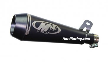 M4 Exhaust - Suzuki- '05-06  GSXR1000 Black GP Slip On, SU9922-GP