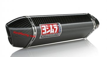 1160021220  Yoshimura TRC-D Carbon Fiber Slip-on w/ DUAL OUTLET - '11-'24 Suzuki GSX-R600 & GSX-R750