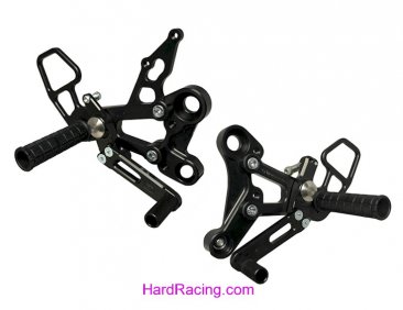 05-0790B  Woodcraft Rear Sets - KTM 790 Duke   '18-20/ 890 Duke 2020-22    (Std or GP Shift - Black)