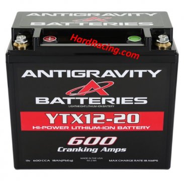 AntiGravity YTX12-20 Lithium OEM Direct Replacement Battery for YTX12 case size
