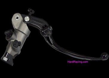 ACC-CY001N-L-18-RST   Accossato Mastercylinder -  19x18 Billet Radial Brake Master Cylinder (CNC Worked) w/ Folding Lever RST