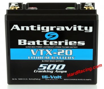 AntiGravity VTX-20 Lithium 16V Battery Special Voltage Series | AG-VTX20
