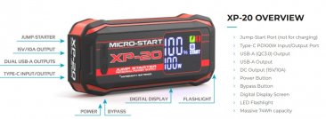 AntiGravity XP-20 Micro-Start Portable Power Supply (PPS) | AG-XP-20