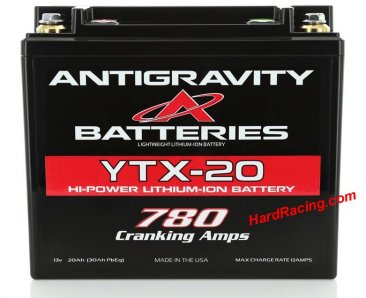 AntiGravity YTX20 Lithium Battery Extreme Power Series (XPS) Smallest Case Format | AG-YTX20
