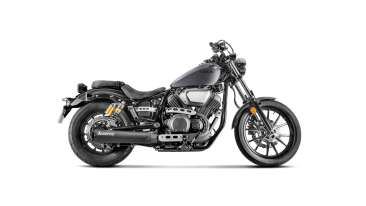 S-Y9SO4-HBBOSSBL/1    Akrapovic Slip On Stainless Black Coated - '17-19 XV950/XV950R   Bolt