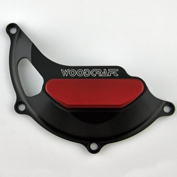 60-0790LC    Woodcraft Billet Alum. Engine Covers - LEFT  SIDE STATOR  COVER- '18-20 790 DUKE/ '20-24 890 Duke (PROTECTOR ONLY)