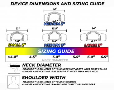 NG-REV  NecksGen  REV Head and Neck Restraint / Neck Brace - Rev