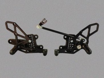 RS273k  Vortex Rear Sets - Honda '08-'16 CBR1000RR V2 Series - BLACK