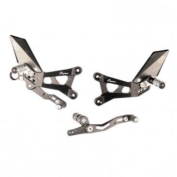 FTRYA012X  LighTech Adjustable Rear Sets - '17-19 Yamaha R6
