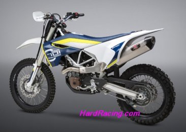 Yoshimura  R-77  Race Slip-ons Works Finish- '16-19  HUSQVARNA  Enduro/ Supermoto 701   (19701BD520)
