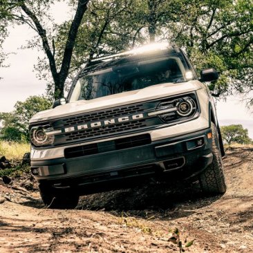 Rigid Industries Mount Kits-   2021 Ford Bronco Sport  A-Pillar LED Mount kit - with 4 IN  360-series /Drive Optic 46711