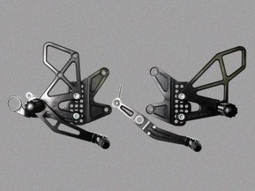 RS616k  Vortex Rear Sets - Yamaha '06-'16 R6 V2 Series - BLACK