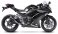 Leo Vince 15205BU LV-10 BLACK EDITION Slip-On for Kawasaki Ninja 250R/300R Z250/300  2013 - 2017