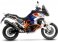 Leo Vince 15308BU LV-12 R BLACK EDITION Slip-On for KTM 1290 Adventure R/S  2021 - 2024