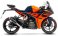 Leo Vince 15501BU GP CORSA BLACK EDITION Slip-On for KTM RC125 / RC390  2022- 2023