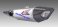 Yoshimura HAYABUSA 2021-25 Race R-11SQ-R Dual Stainless Slip-On Exhaust, w/ Stainless Mufflers, 1U0-592-L13G0