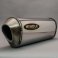 75-0342S   Hindle Full Stainless Exhaust w/ Evolution Satin SS Can   Honda CBR1000RR 17-19