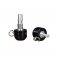 45-0760F   WoodCraft Axle Sliders - Aprilia Front Axle