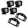 Rigid Industries 2021 Ford Bronco Sport Overland Roof Rack Mount Kit Includes (4) Ignite Pod Lights w/ Diffused Flood Optics 46716