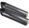 GPR Exhaust 'Carbon Look' Dual Silencer Slip-ons - BMW R1200S 2006>2008