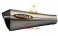 75-0437MC   Hindle Full Stainless Exhaust  High Mount w/ Evolution Megaphone Stainless Can and Carbon End Cap     Yamaha R7   2022