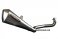 75-0304M  75-0305M HINDLE  Full  Stainless Evo Megaphone System -    Honda Grom / Grom SF '13-'20