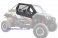 UTV -  KAWASAKI TERYX KRX 1000 PRIMAL SOFT CAB ENCLOSURE UPPER DOORS    SE-K-KRX-001