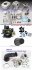Kitaco NEO 181cc Big Bore Performance Kit (WITH Forged Crank Shaft) SILVER  - '19-21 Honda Monkey 125  (NO Fuel Controller)  212-1432800/212-1432860  - IN STOCK