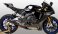 YA9942-CE   M4 Exhaust - Yamaha -'15-'24   R1    Black Ceramic RM1 Half System [ clone ]
