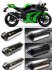 005-299040-XX  TWO BROTHERS -  '11-'15 ZX-10R  Slip On With Cat Eliminator