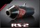 2388713  Yoshimura Yamaha DIRT/ATV RS-2 Stainless Slip On w/ Aluminum muffler- RAPTOR 700 /R/SE  '06-26