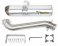 UTV Two Brothers Exhaust -M-7 VALE  Aluminum  Slip-On '08-'10  RZR 800
