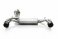 M-FI/SS/1H  Akrapovic Automotive Exhaust - Fiat Abarth 500 (Euro Model Only)- Slip on homologated exhaust system (w/o tail pipes)