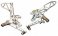 402110  ATTACK REAR SETS -'99-'02  Suzuki  SV 650