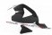 CDT - Ducati- 1199 Panigale R/S '12-'14, 1199 Superleggera '14,  899 '14  -Carbon Swingarm Guard With Slider And Shark Fin   202583, 202584