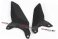 CDT - Ducati- 1199 Panigale R/S '12-'14, 1199 Superleggera '14,  899 '14  -Carbon Heel Guards Pair (No Holes)  202361, 202600