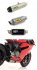 Arrow Exhaust - Ducati 2012-2016  Panigale 1199   -Arrow Slip On Race Exhaust  (71525GPX, 71836PK)