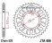 JTA486xx  JT 520 ALUMINUM Rear Sprocket - '15-'19 Yamaha R3
