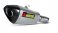 S-K10SO17-ASZ   Akrapovic Titanium Hex Slip-on w/ Carbon End- '16-18  Kawasaki ZX-10R