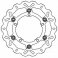 GALFER Single FRONT Wave Rotor